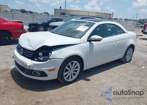2015 Volkswagen Eos Komfort Edition from USA, damaged, VIN WVWBW8AH6FV002874